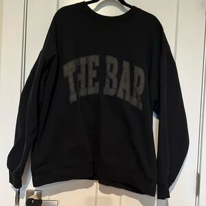 The BAR varsity sweatshirt